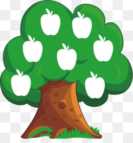 شجرة التفاح تحميل مجاني التفاح Malus Sylvestris شجرة قصاصة فنية